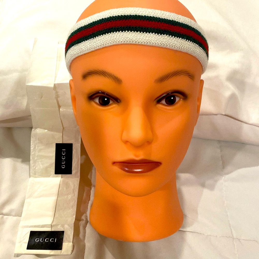 Gucci web stripe elastic headband